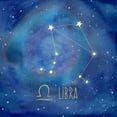 thumbnail image 2 of Coulter, Cynthia 12x12 Gold Ornate Wood Framed with Double Matting Museum Art Print Titled - Star Sign Libra, 2 of 4