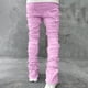 thumbnail image 5 of Pantalones largos para hombre, cintura elástica, informales, deportivos, multibolsillos, pantalones para hombre, 5 of 7