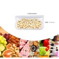 thumbnail image 4 of TETOU 5Pcs Reusable Silicone Bag, Leakproof Ziplock Food Storage Bags PEVA Freezer Bags for Sandwich Snack Vegetable Meat Cheese Lunch Kitchen Marinate Food Travel - 5S, 4 of 7