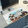 thumbnail image 5 of Haikyuu Mouse Pad No-sliped Large Mousepad Extended Gaming Desk Mat Stitched Edge Keyboard Mat, 5 of 7