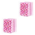 thumbnail image 4 of Tela de algodón Cateissary 7 piezas estampado flores costura multicolor Rosa 2piezas, 4 of 6