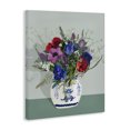 thumbnail image 4 of Stupell Industries Ginger Jar & Anemones Plants & Flowers Painting Wrapped Canvas Art Print Wall Art, 36 x 48, 4 of 8