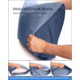 thumbnail image 4 of HTOOQ 6 PC Sheet Set Bamboo Sheets Deep Pockets 18" Eco Friendly Wrinkle Free Sheets Machine Washable Hotel Bedding Silky Soft HTOOQ Oxford King, 4 of 6