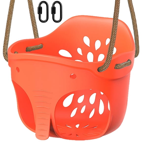 Asiento giratorio SELEWARE con respaldo alto y balde completo para niños pequeños de 600 libras