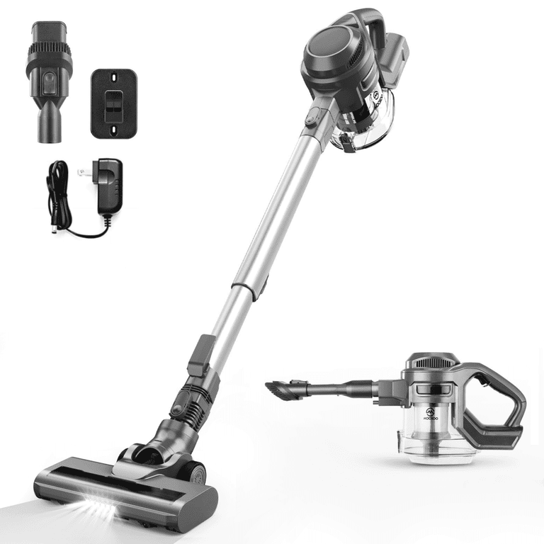 MOOSOO Cordless Vacuum Cleaner 4 in 1 Lightweight Stick Vacuum Walmart