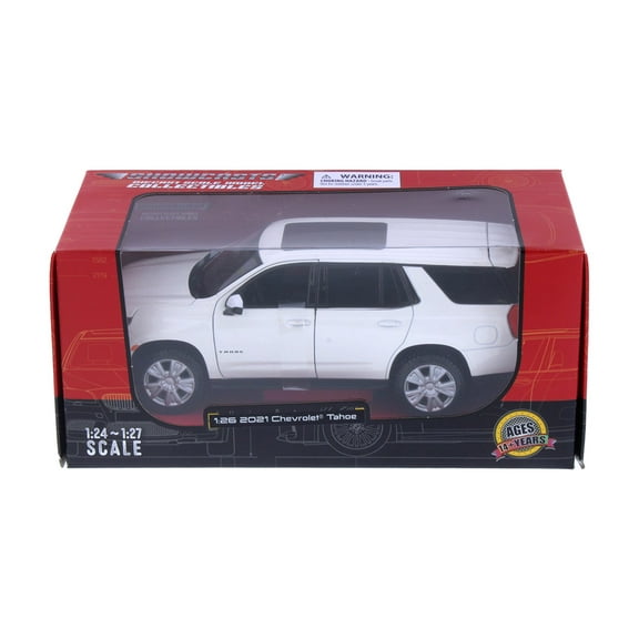 2021 Chevy Tahoe, White - Showcasts 38533WT - 1/26 Scale Diecast Model Toy Car