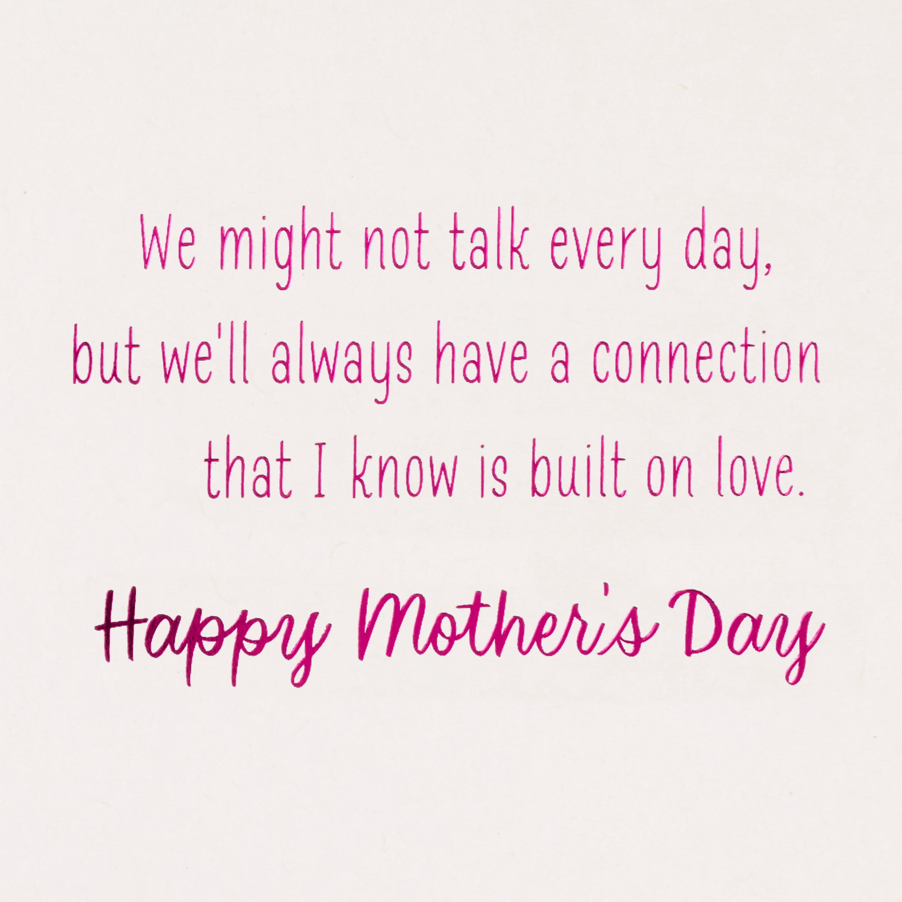 Hallmark Mother's Day Card for Mom (A Connection Built on Love)