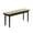 Black_47.24", variant on GZXS 47.24" Dining Bench with Handwoven Rattan Seat, Farmhouse Solid Wood Bench for Entryway,Living Room,Kitchen and Bedroom (Black)
