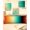 Yellow Black, variant on Red Teal Orange Ombre Throw Pillow Covers, Modern Art Aesthetics Abstract Soft Breathable Pillow Cases with Invisible Zipper for Sleeping, Toddler Pillowcases for Couch Bed Sofa Chair 12x20 Inches