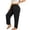 *Black, variant on Women's Plus Drawstring Cotton-Linen Pants,Tulip Hem Trousers For Women,Ladies Comfy Wide Leg Summer Pants with Pockets,Navy,L-4XL