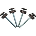 thumbnail image 1 of wqlpp-Extra Long M10 (10mm) Spindle Rods for Pressure Mounted Baby and Pet Safety Gates 4 Pack Replacement Set (10mm, Bronze), 1 of 4