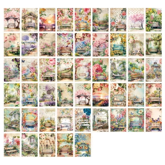 MOMOJIA Scrapbooking Backgrounds Paper for Journal Scrapbooking Card Making Embellishmet