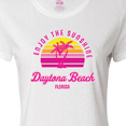 thumbnail image 4 of Inktastic Summer Enjoy the Sunshine Daytona Beach Florida in Pink Women's T-Shirt, 4 of 5