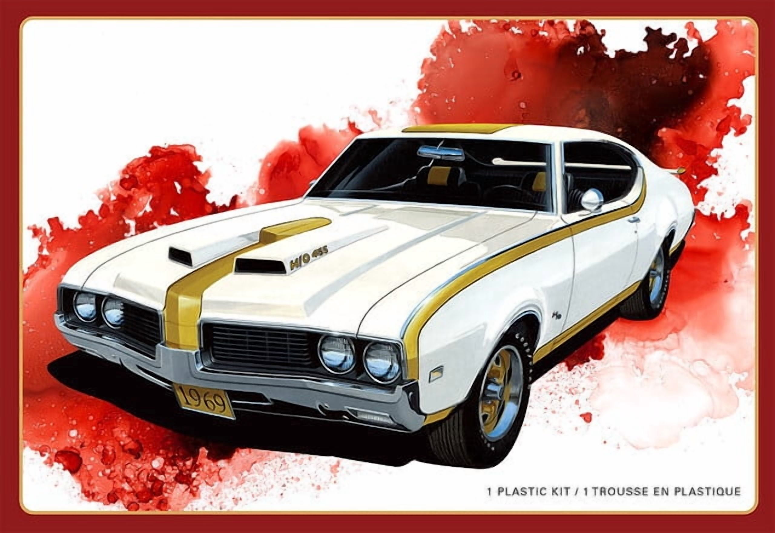 AMT 1969 Hurst Oldsmobile Cutlass 1/25 Scale Model Kit