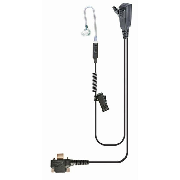 Klein Electronics Signal-Pro 2-Wire Surveillance Earpiece for Sonim XP PRO – In-Ear Acoustic Tube with PTT Microphone