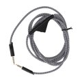 thumbnail image 1 of Câble d'Extension pour Casque Cordon de Remplacement pour Casque de Jeu Câble d'Extension de Remplacement pour Casque Tressé avec Contrôle du Volume pour A10 A40, 1 of 8