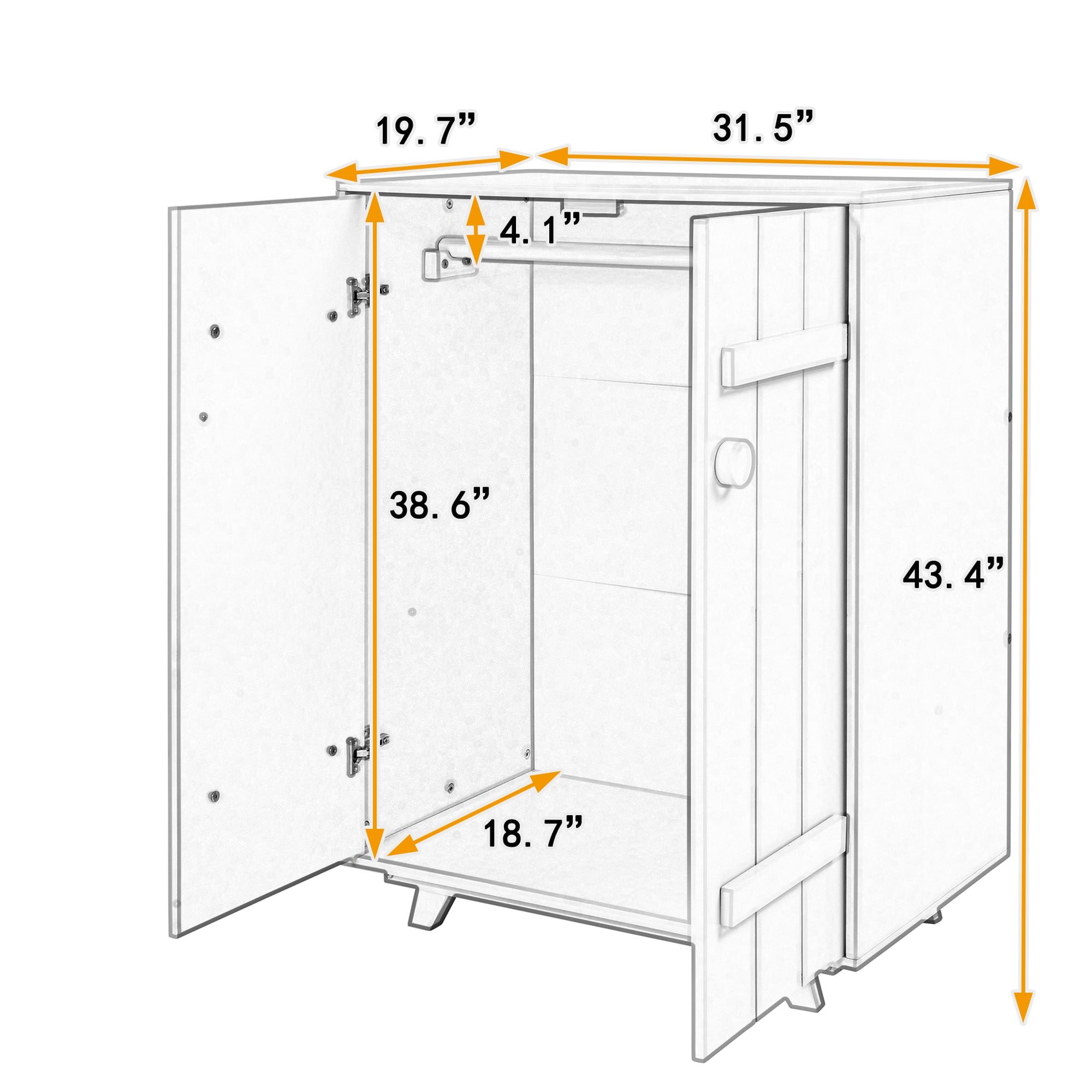 CASEMIOL 71 Tall Storage Cabinet Organizer with Drawers, Bedroom Wardrobe  Armoire Closet with Hanging Rod, Large Modern Wardrobe with Shelves for  Sorting Clothes, Pants, Shirts, Oak 