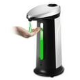 thumbnail image 1 of Dispensador automático de jabón de 400ML con sensor inteligente, ideal para baños y cocinas, diseño sin contacto para mayor higiene, fabricado en ABS resistente, no incluye baterías., 1 of 6