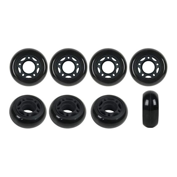 Hockey Goalie Wheels 60mm 82a Set of 8 for Inline Skates