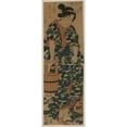 thumbnail image 3 of Keisai Eisen 8x14 Black Modern Framed Museum Art Print Titled - Kaga No Chiyojo (1844), 3 of 5