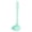 Mint Green, variant on Queroig Kitchen Ladle Anti-scald Flexible Silicone Long Handle Soup Scoop Cooking Spoon for Home