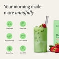 thumbnail image 4 of Morning Made Strawberry Flavored Ceremonial Grade Matcha Powder, 10.6oz (300g) Resealable Tin, 4 of 8