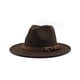 thumbnail image 1 of Sombrero de fieltro para mujer Sonducket Accesorio para el cabello Café 56-58cm, 1 of 6