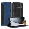 thumbnail image 1 of Funda FOXDOCK para Samsung Galaxy S10 Plus de Cuero Premium Bicolor con Ranuras RFID, Carcasa Tipo Billetera Antigolpes y Soporte Plegable, 1 of 6