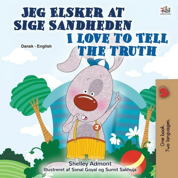 Danish English Bilingual Collection I Love to Tell the Truth (Danish English Bilingual Book for Children), (Paperback)