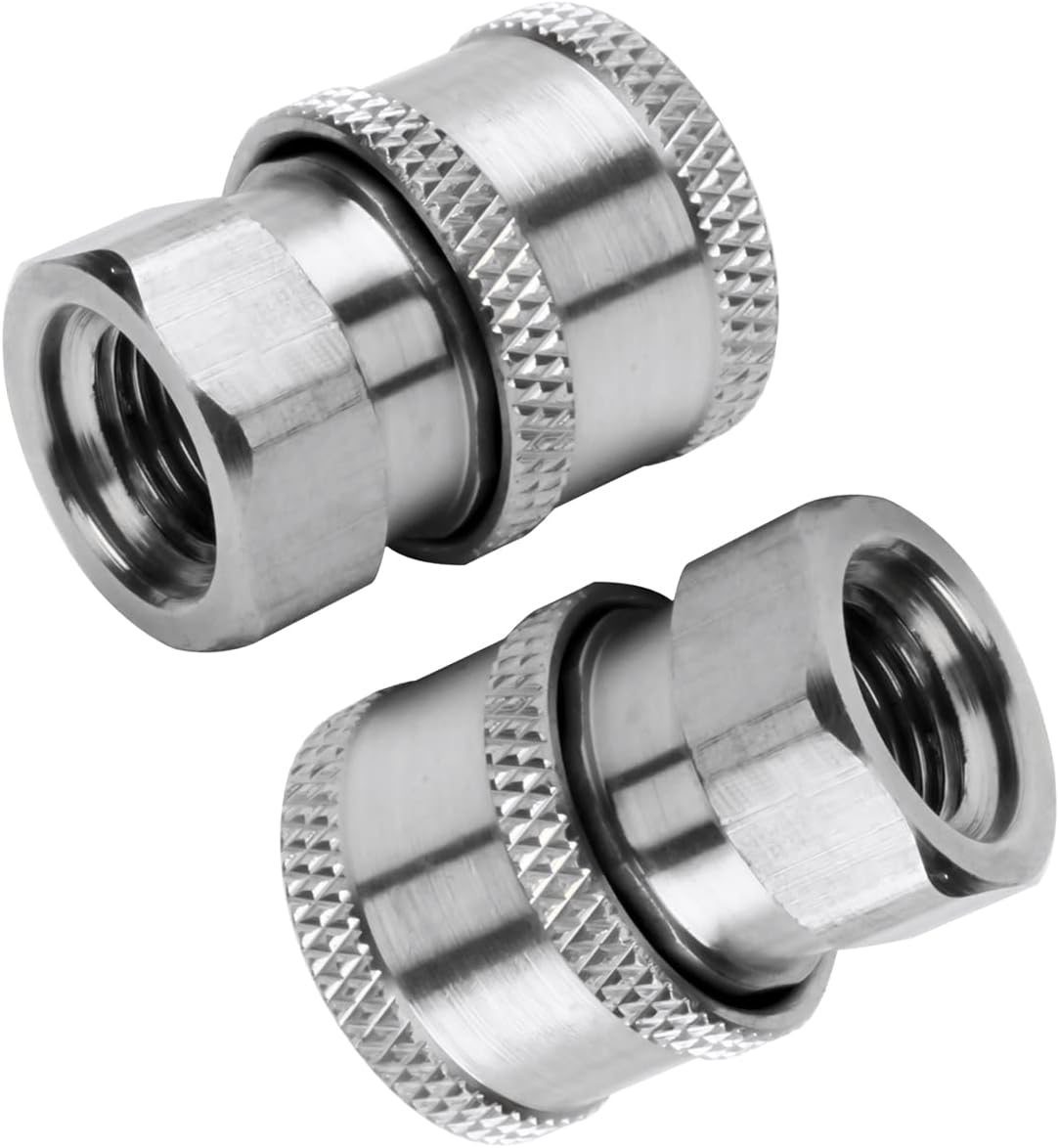 HeavyDuty Stainless Steel 3/8" NPT Female Quick Connector Coupler