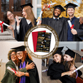 thumbnail image 3 of WaaHome Class of 2025 Graduation Card - Gold Foil Black Greeting Cards with Envelopes Graduation Celebration Stationery for High School Graduates for Her for Him, 3 of 7