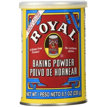Royal Baking Powder Double Acting 8.1 OZ (Pack of 2)
