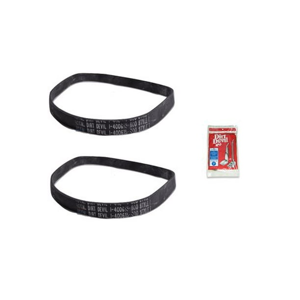 Dirt Devil Style 7 Roommate Belts 2 Pk 3400615001