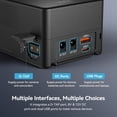 thumbnail image 4 of SmallRig VB99 99Wh Mini V-Mount Battery 6700mAh 99Wh 14.8V Mini V-Mount Battery Support 65W PD USB-C Fast Charger, with D-TAP, USB-A, Dual DC Port, OLED Screen, for Camera, Camcorder, Monitor-3580, 4 of 10