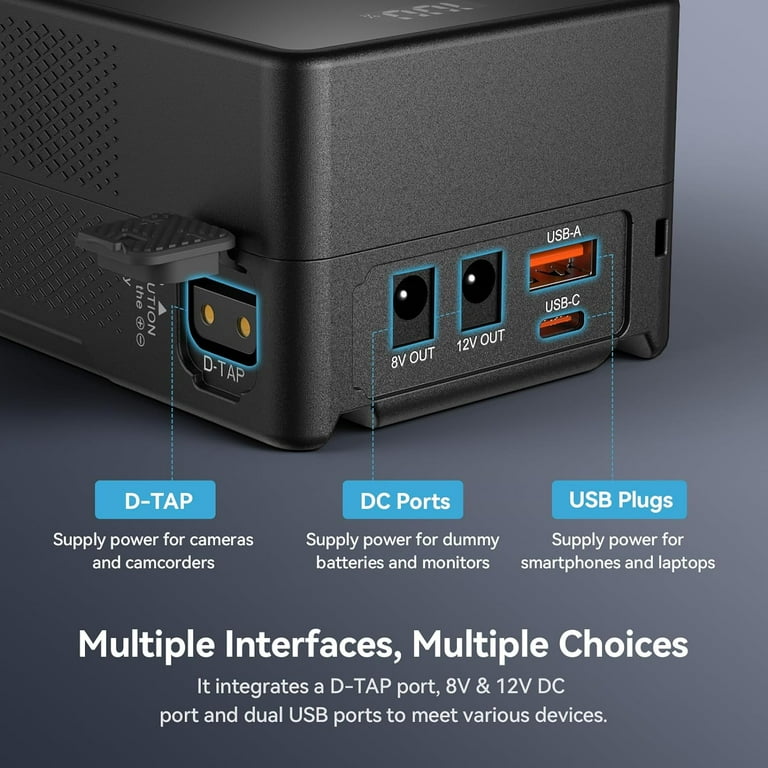SmallRig VB99 99Wh Mini V-Mount Battery with 65W PD USB-C SmallRig VB99 99Wh Mini V-Mount Battery with 65W PD USB-C