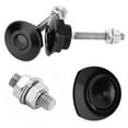 thumbnail image 4 of 2 Universal Hood Pin Valve Cover Lock Quick Release Button Bumper Clip Latch Quick Release Hood Pin, Universal Zinc Alloy Bumper Latch 22mm/0.9in, 4 of 8