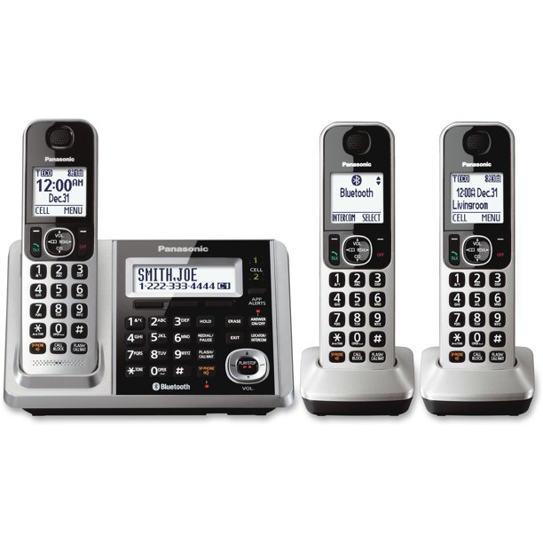 Link2Cell Bluetooth Cordless Phone and Answering Machine with 3