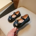 thumbnail image 2 of Mepaouo Girls School Shoes Uniform Mary Jane Flats Toddler Wedding Party Dress Shoes for Little Kids Black, 2 of 7