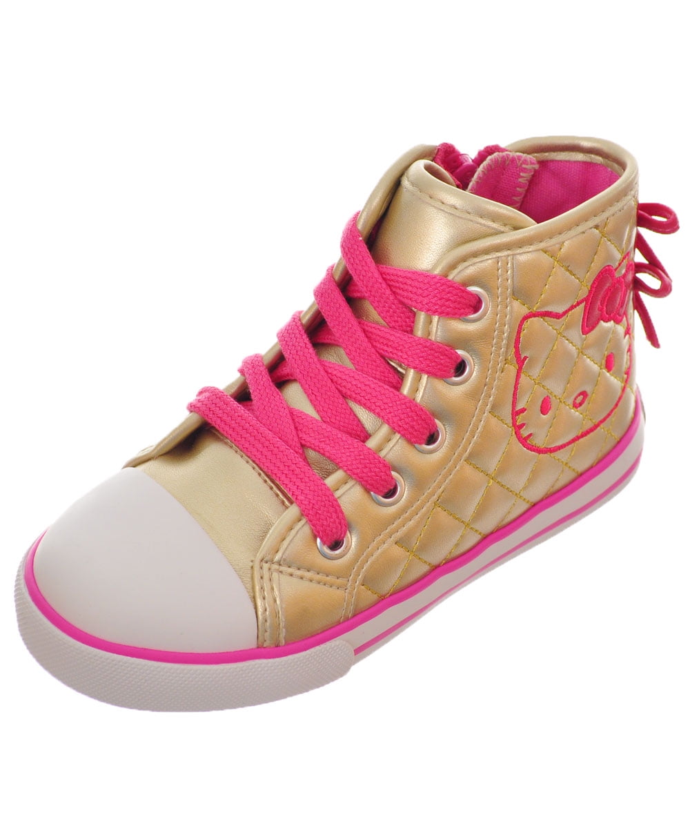  Hello  Kitty  Girls Hi Top Sneakers  Toddler Sizes 5 10 