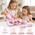 thumbnail image 4 of JoyStone 19PCS Kids Tea Party Set Includes Kettle, Princess Tea Time Toys Playset Kitchen Pretend Play Toy for 3-10 Years Old, 4 of 10