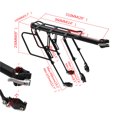 thumbnail image 5 of Bicycle Mountain Bike Rear Rack Seat Mount Luggage Carrier w/ Light Flash Up45KG, 5 of 5