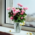 thumbnail image 2 of UV Resistant Faux Flowers Vibrant Artificial Silk Blooms for Outdoor Planters and Indoor Decor Maintenance-Free Floral Arrangement for Patio and Dining Area, 2 of 3