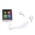 thumbnail image 4 of Reproductor de MP3 Bluetooth 5.0 Bling Bling Reducción de Ruido Inteligente HD Radio FM Pantalla Táctil Completa de 1.8 Pulgadas Tarjeta de Memoria de 32 GB Blanco, 4 of 12