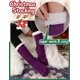 thumbnail image 2 of EBMORE Medias Pantuflas Para Mujer Moradas, Peludas, Cálidas y Acogedoras de Forro Polar, 2 of 6