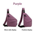 thumbnail image 4 of Left Shoulder Bag Nylon Chest Bag for Men, Large Capacity Casual Shoulder Bag, Versatile Everyday Crossbody for Work, Travel, and Outdoor Activities, 4 of 4