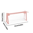 thumbnail image 3 of Lksixu Pencil Case Durable Pencil Pouch Transparent Triangular Pencil Case Stationery Storage Bag Student Large Capacity Zipper Storage Bag Stationery Organizer Travel Cosmetic Storage Bag, 3 of 8