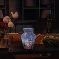 thumbnail image 3 of Yatskia Purple Petunia Mini Memorial Urns for Human Ashes Adult Female, Cremation Burial Urn for Adult Ash, Small Funeral Urn for Ashes Adult Male, (Classic Pack of 1, 3 Inch), 3 of 8