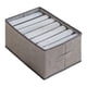 thumbnail image 1 of 7 Grids Clothes Drawer Organizer Clothes Storage Baskets Bin for Wardrobe Shelf Under Bed, 1 of 4