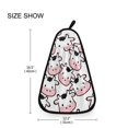 thumbnail image 6 of Cow Heart Pattern Hand Towel Quick Drying Home Storage Kitchen Towel Hooks Dish Cloths, 6 of 6