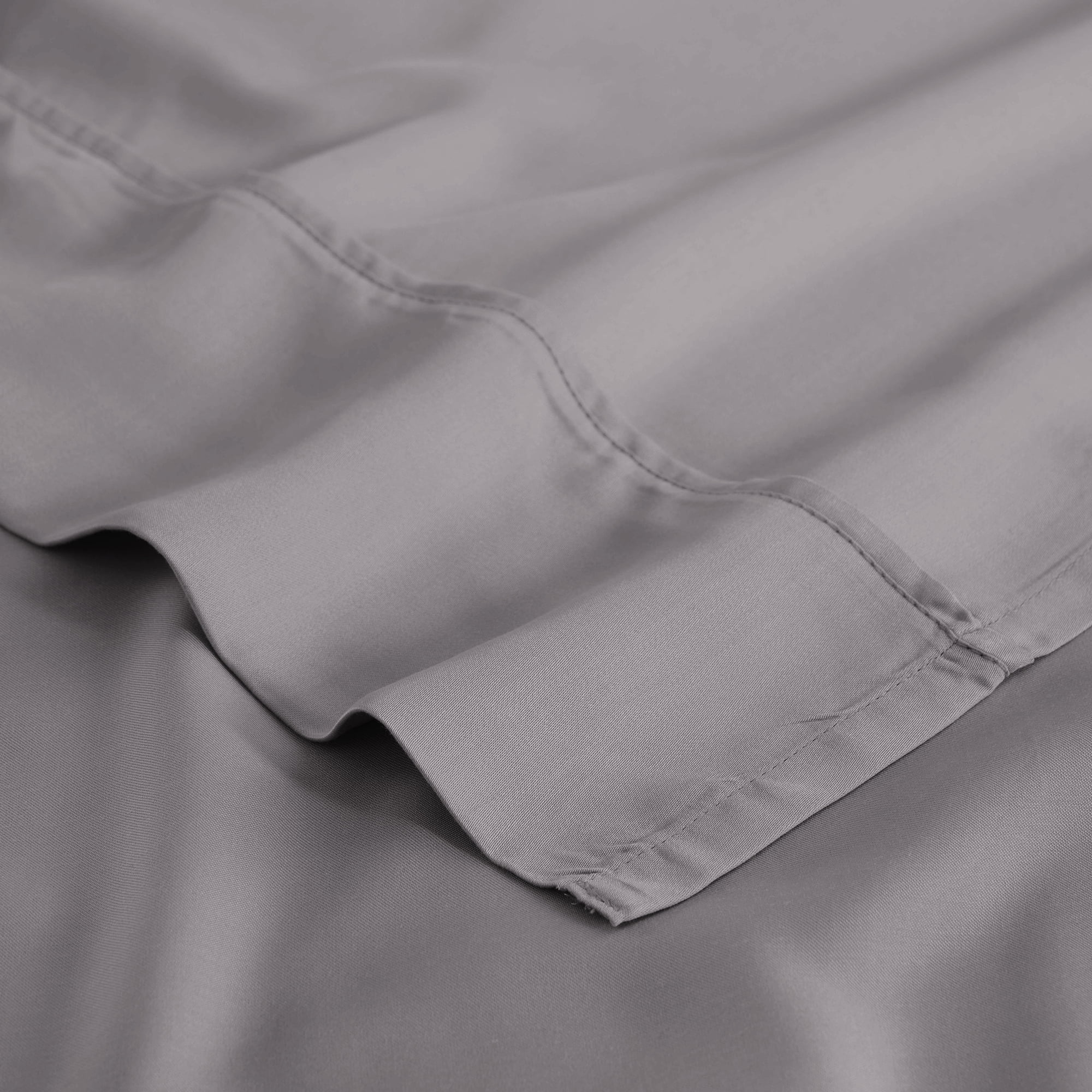 Superior Modal From Beechwood Lightweight Sheet Set, Queen, Gray